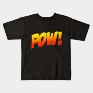 POW! funny fun comic book sound Kids T-Shirt